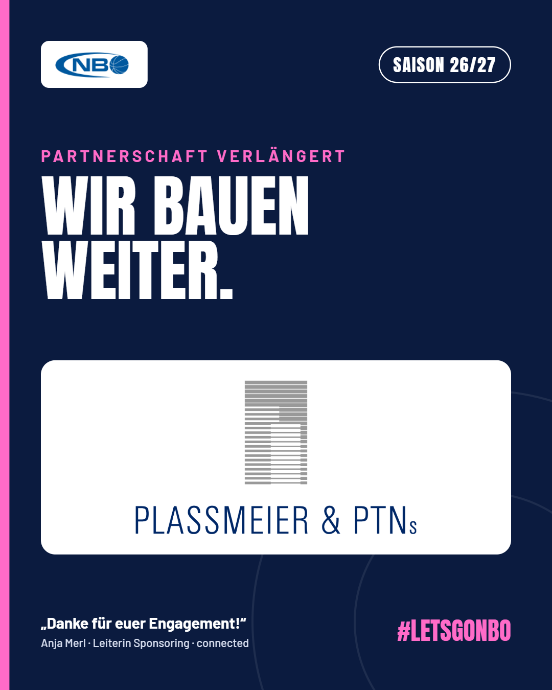 Das Logo der Plassmeier & PTNs GmbH.